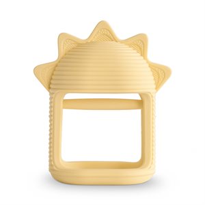 Mushie No-Drop Sun Sensory Teether​ - Sunshine